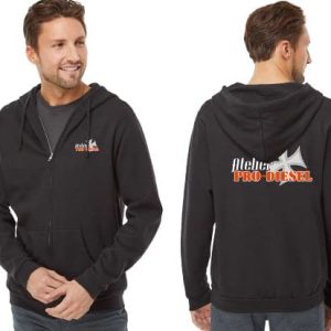 Hoodie with zip